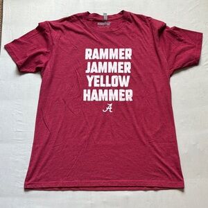 Crimson Short Sleeve Tee - Rammer Jammer Design